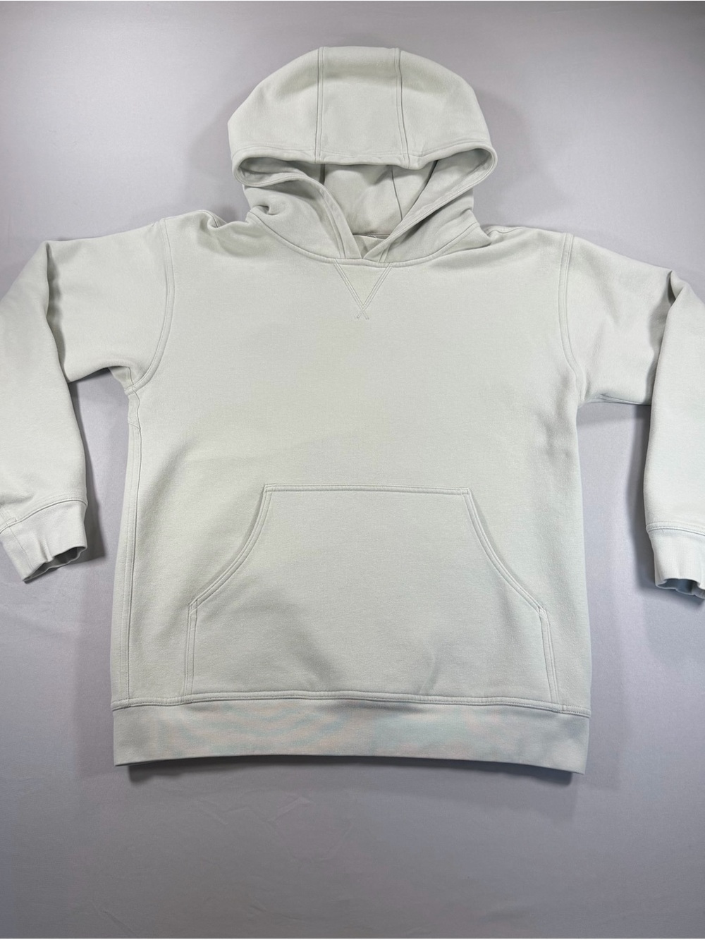 Lululemon Scuba Oversized Hoodie Size 8 Bone White Opal Fleece Pullover